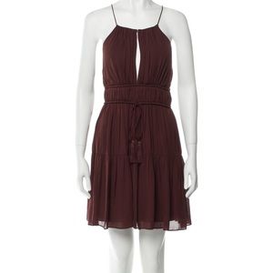 Cinq à Sept burgundy dress